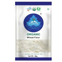 Nimbark Organic Whole Wheat Flour | Organic Wheat Flour | High Protein & Fiber | Gehoon ka Aata 5kg